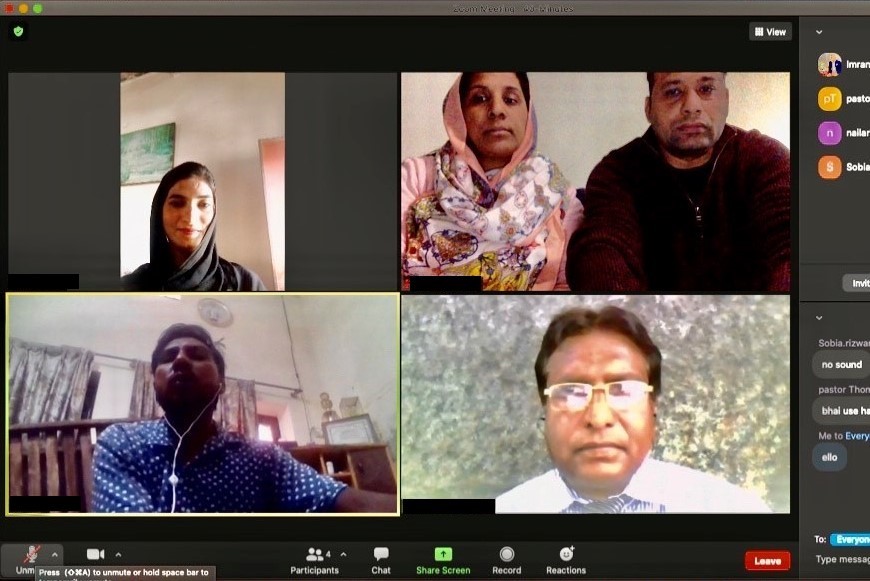 September 2021, The First Work For Peace Bible Course online PTC class via Zoom